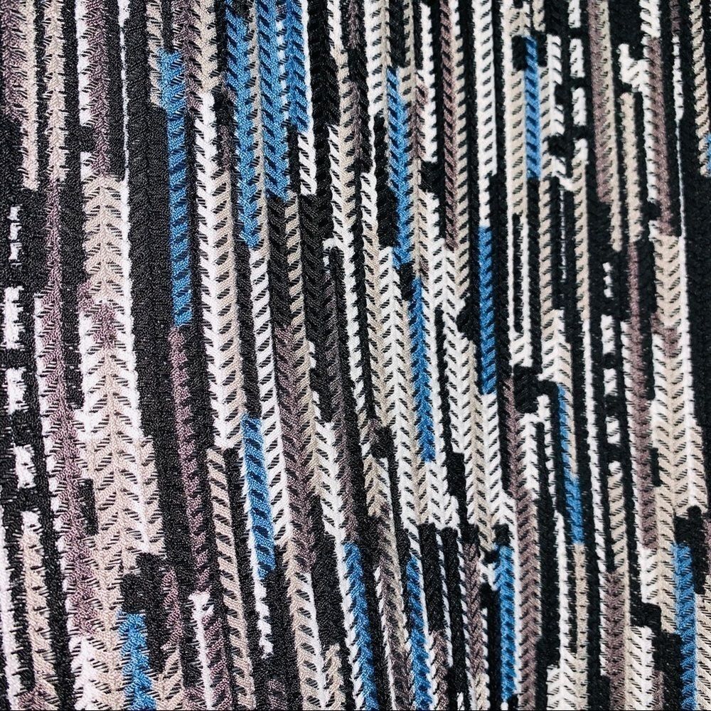 Mona Leah Textured Open Front Drape Collar Jacket - image 7